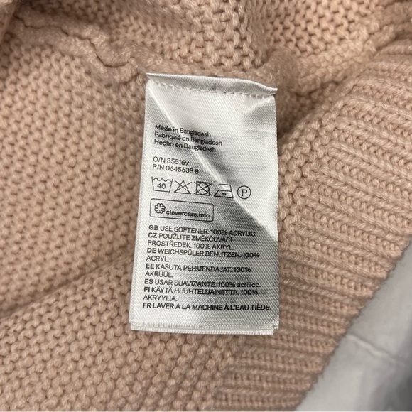 Divided by H&M Pink Knit Turtleneck Sweater - Picture 5 of 5